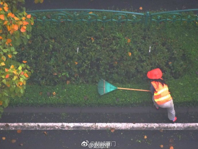 你愿轉發嗎？向這些“美麗花朵” 的環衛工人 ，致敬勞動者 [心]